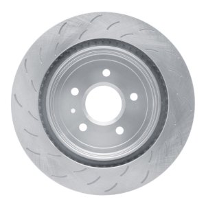 Chevrolet Corvette Brake Rotor (1) - Rear - R1 Concepts - Slotted - 2014